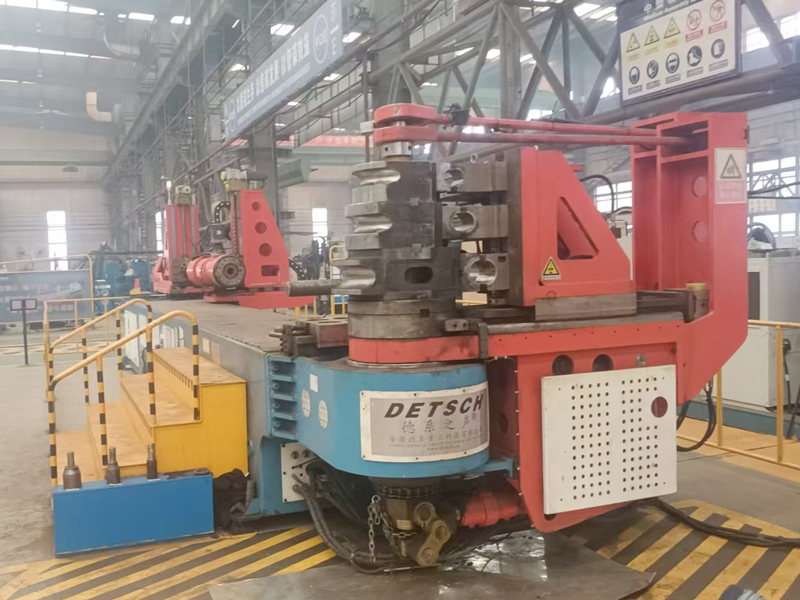 DETSCH168CNC法兰先焊后弯多模数控弯管机